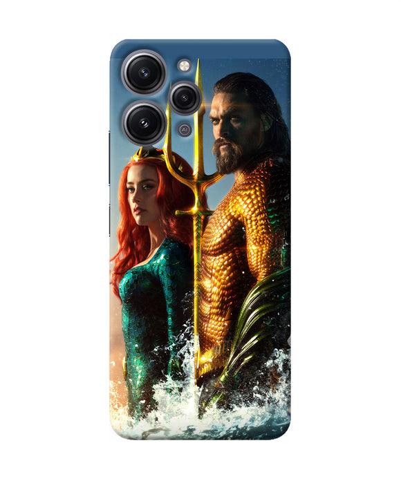 Aquaman couple Redmi 12 4G Back Cover