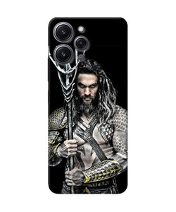 Aquaman trident black Redmi 12 4G Back Cover