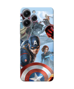 Avengers on the sky Redmi 12 4G Back Cover