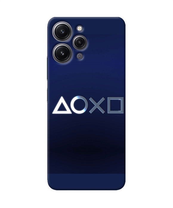 Aoxo logo Redmi 12 4G Back Cover