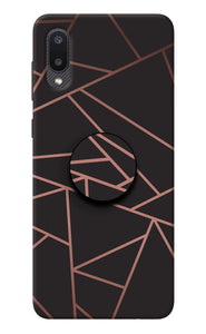 Geometric Pattern Samsung M02 Pop Case