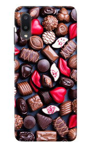 Chocolates Samsung M02 Pop Case