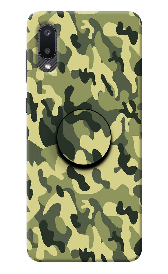 Camouflage Samsung M02 Pop Case