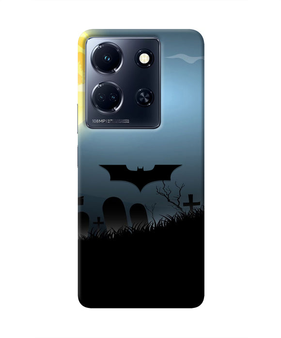 Batman Scary cemetry Infinix Note 30 5g Real 4D Back Cover
