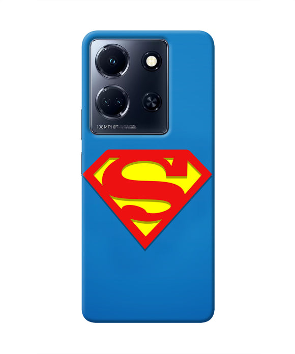 Superman Blue Infinix Note 30 5g Real 4D Back Cover