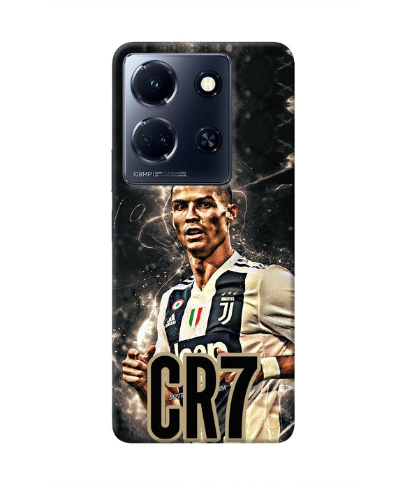 CR7 Dark Infinix Note 30 5g Real 4D Back Cover