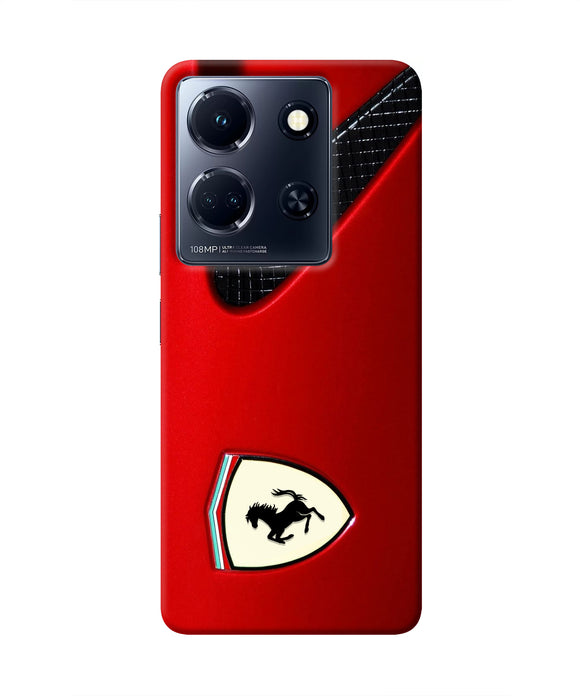 Ferrari Hood Infinix Note 30 5g Real 4D Back Cover