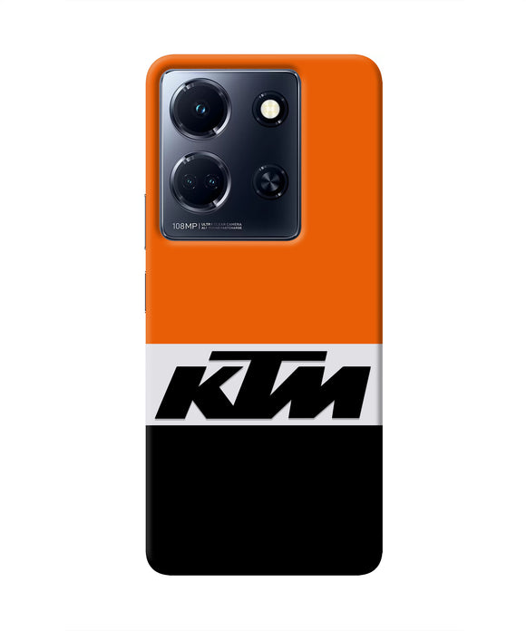 KTM Colorblock Infinix Note 30 5g Real 4D Back Cover