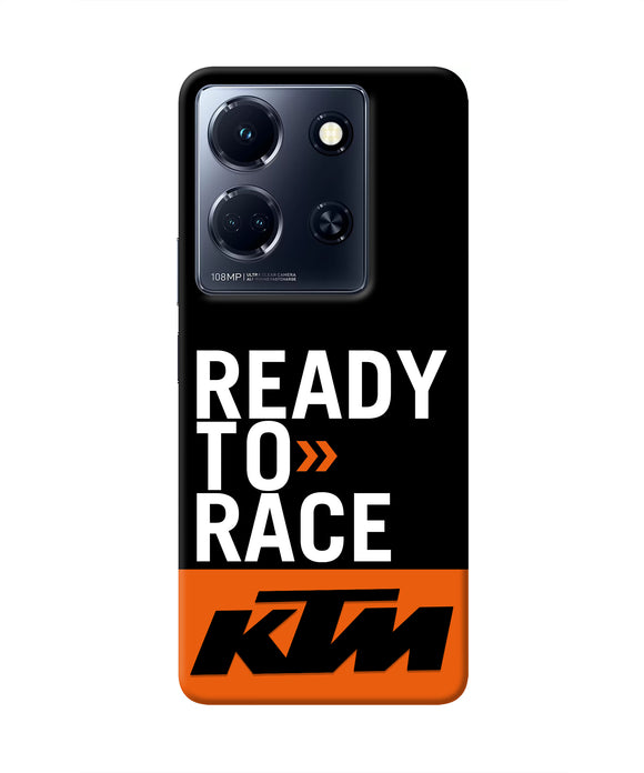 KTM Ready To Race Infinix Note 30 5g Real 4D Back Cover
