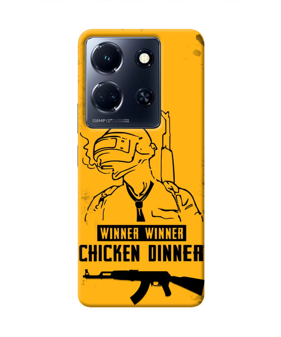PUBG Chicken Dinner Infinix Note 30 5g Real 4D Back Cover