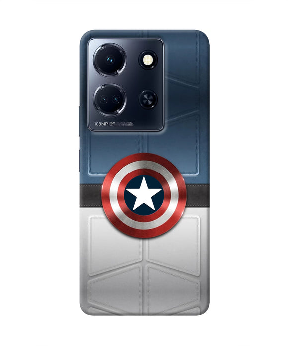 Captain America Suit Infinix Note 30 5g Real 4D Back Cover