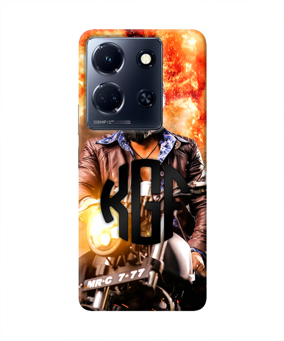 Rocky Bhai on Bike Infinix Note 30 5g Real 4D Back Cover