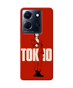 Money Heist Tokyo With Gun Infinix Note 30 5g Back Cover