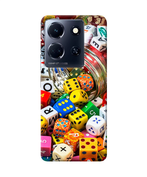 Colorful Dice Infinix Note 30 5g Back Cover