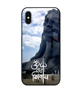 Adiyogi Statue iPhone X Glass Cover