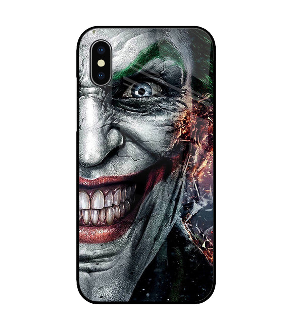 Joker Cam iPhone X Glass Cover