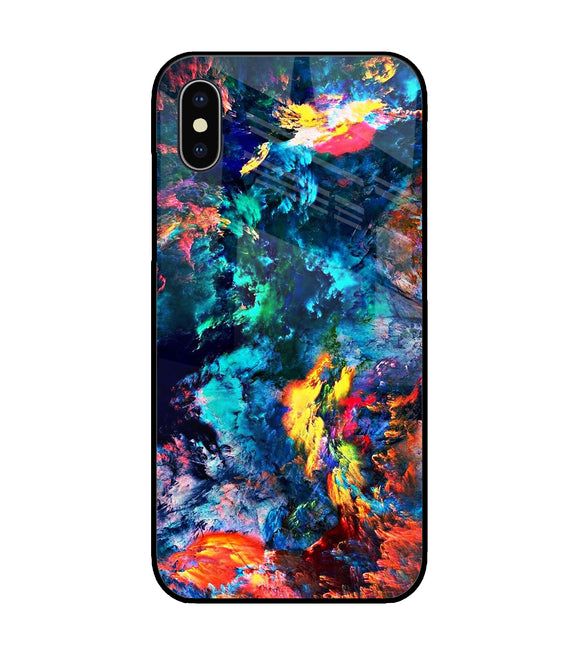 Galaxy Art iPhone X Glass Cover
