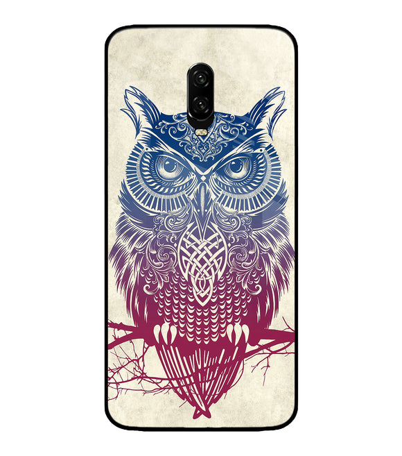 Owl Drill Paint Oneplus 6T Glass Cover