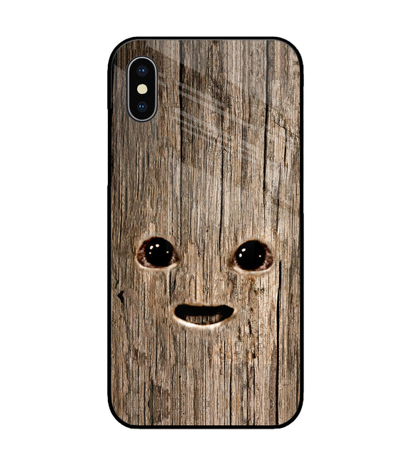 Groot Wooden iPhone XS Glass Cover