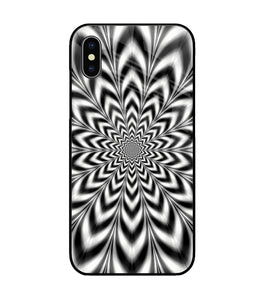 Optical Illusions iPhone XS Glass Cover