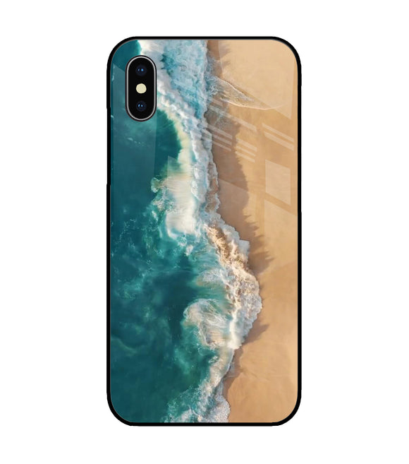 Ocean Beach iPhone XS Glass Cover