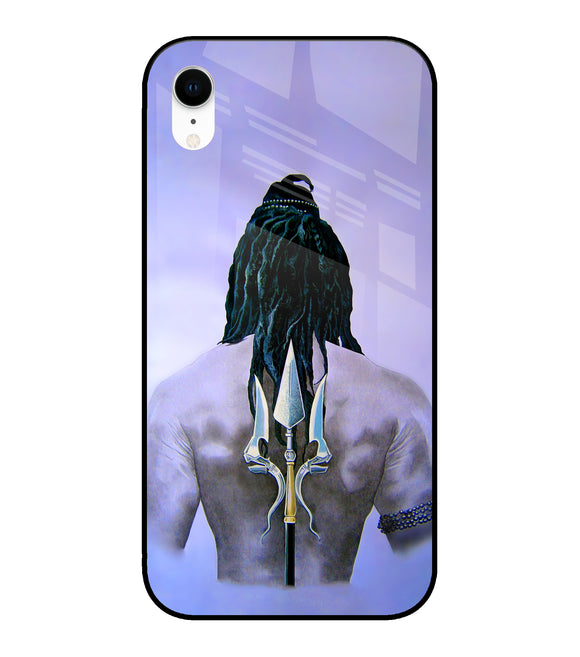 Lord Shiva iPhone XR Glass Cover