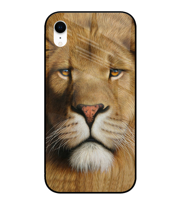 Nature Lion iPhone XR Glass Cover