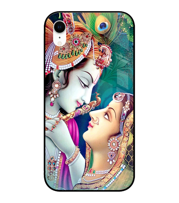 Radha Krishna iPhone XR Glass Cover