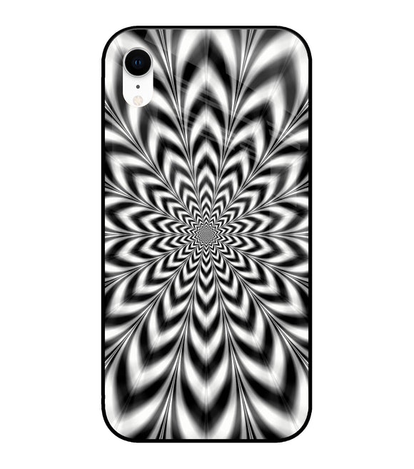 Optical Illusions iPhone XR Glass Cover