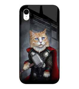 Thor Cat iPhone XR Glass Cover