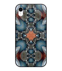 Fractal Art iPhone XR Glass Cover
