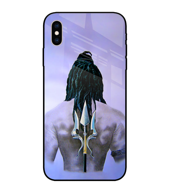 Lord Shiva iPhone XS Max Glass Cover
