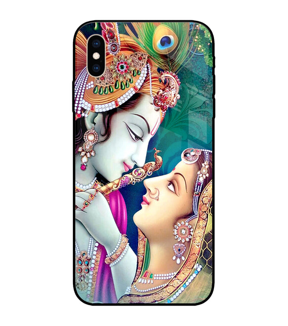 Radha Krishna iPhone XS Max Glass Cover