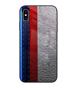 BMW Stripes iPhone XS Max Glass Cover