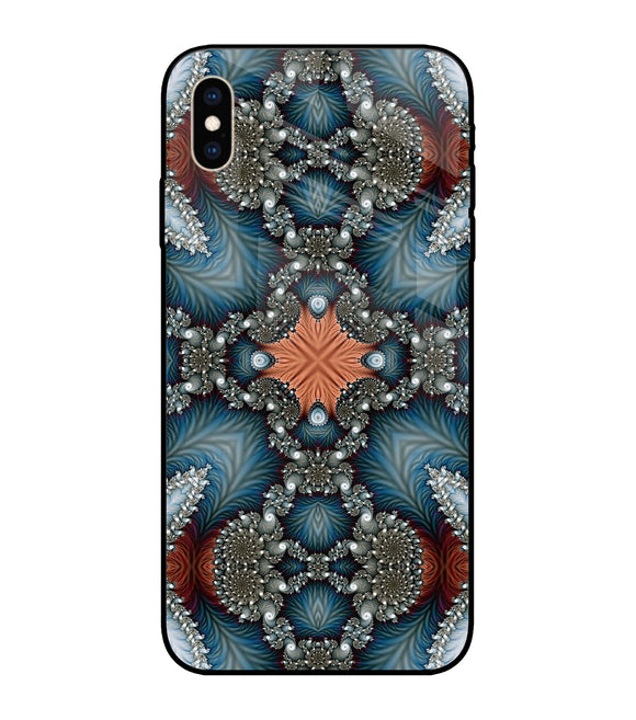 Fractal Art iPhone XS Max Glass Cover