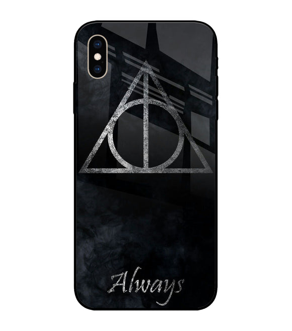 Deathly Hallows iPhone XS Max Glass Cover