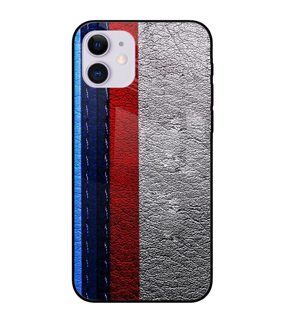 BMW Stripes iPhone 11 Glass Cover