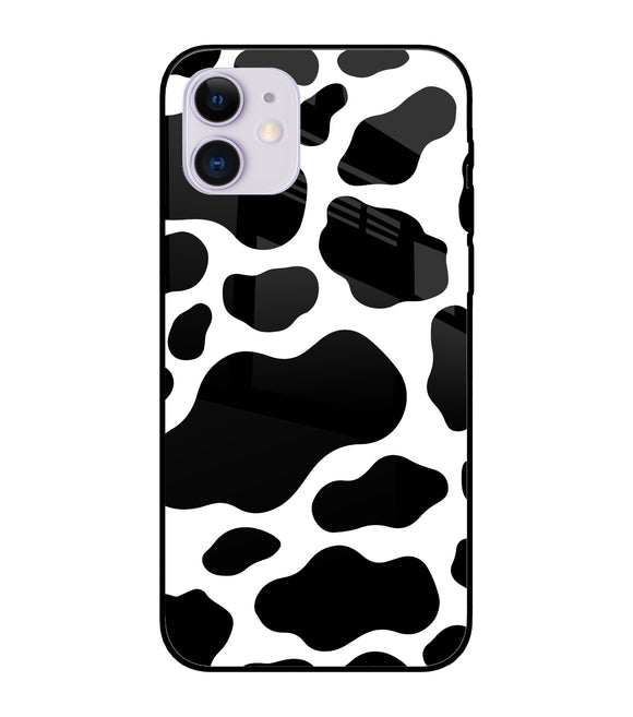 Cow Spots iPhone 11 Glass Cover
