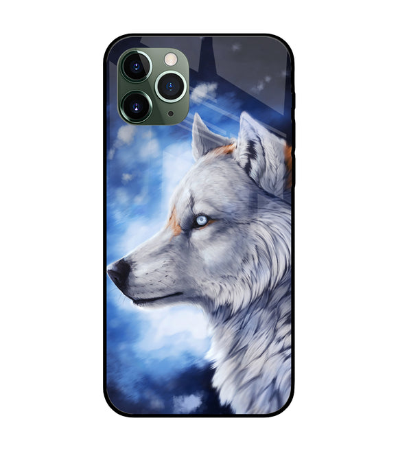 Wolf Night iPhone 11 Pro Glass Cover