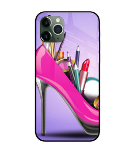 Makeup Heel Shoe iPhone 11 Pro Glass Cover