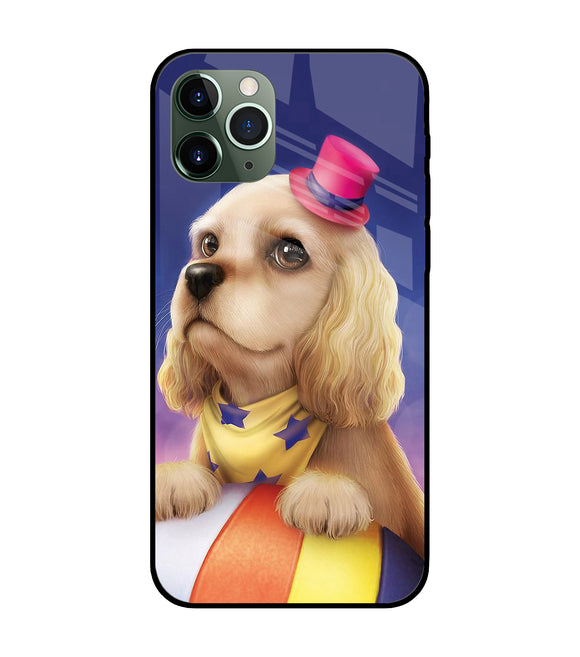 Circus Puppy iPhone 11 Pro Glass Cover