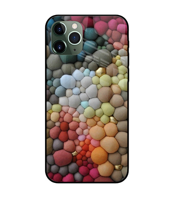 Colorful Balls Rug iPhone 11 Pro Glass Cover