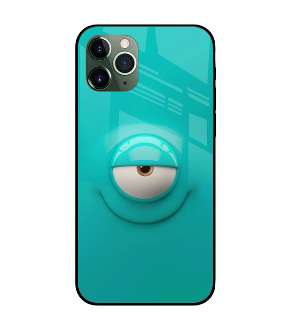 One Eye Cartoon iPhone 11 Pro Glass Cover