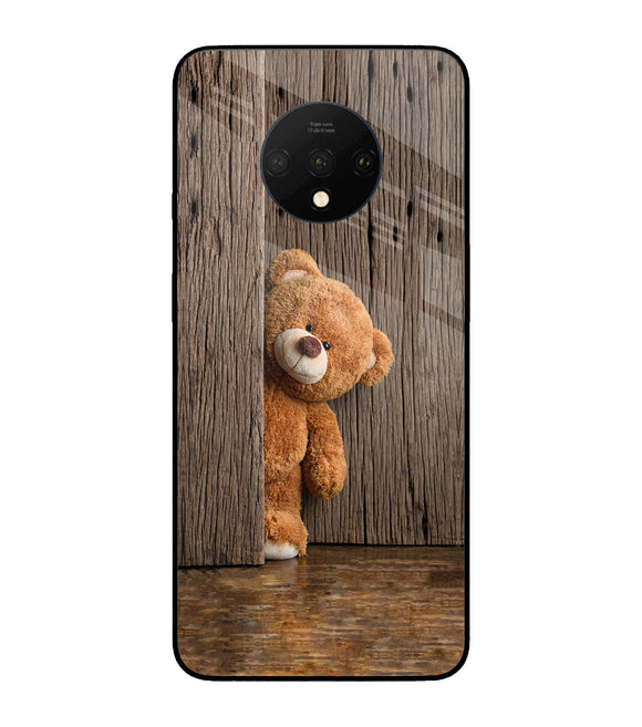Teddy Wooden Oneplus 7T Glass Cover