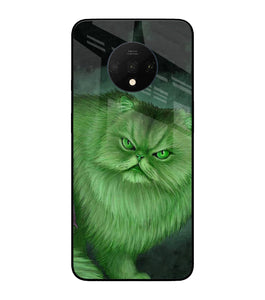 Hulk Cat Oneplus 7T Glass Cover