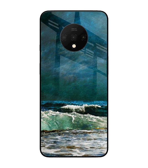 Sea Wave Art Oneplus 7T Glass Cover