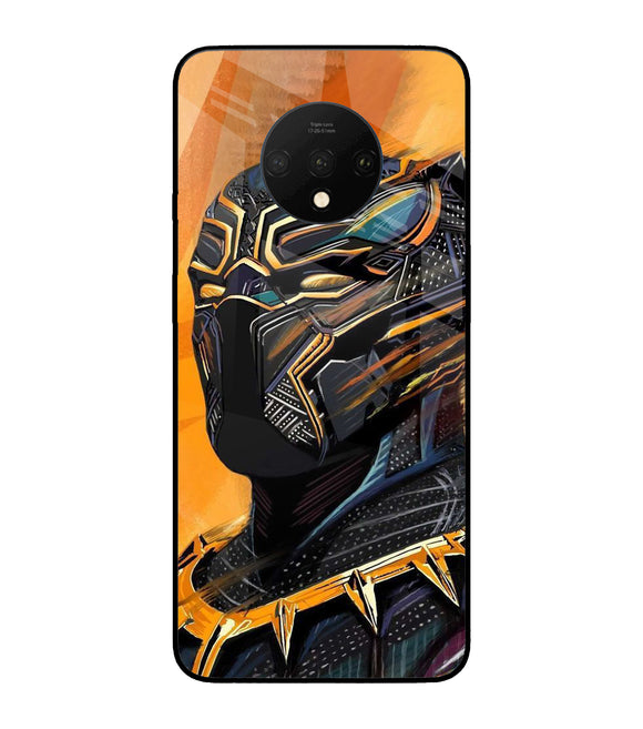 Black Panther Art Oneplus 7T Glass Cover