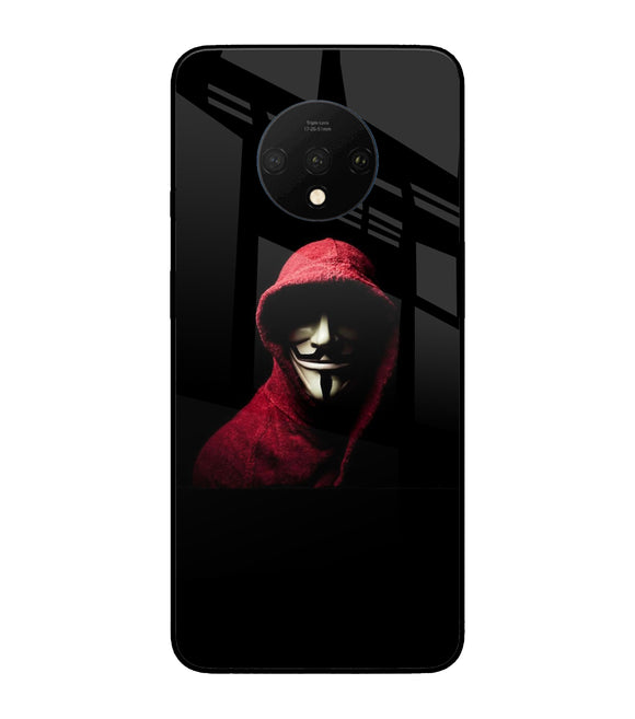 Anonymous Hacker Oneplus 7T Glass Cover