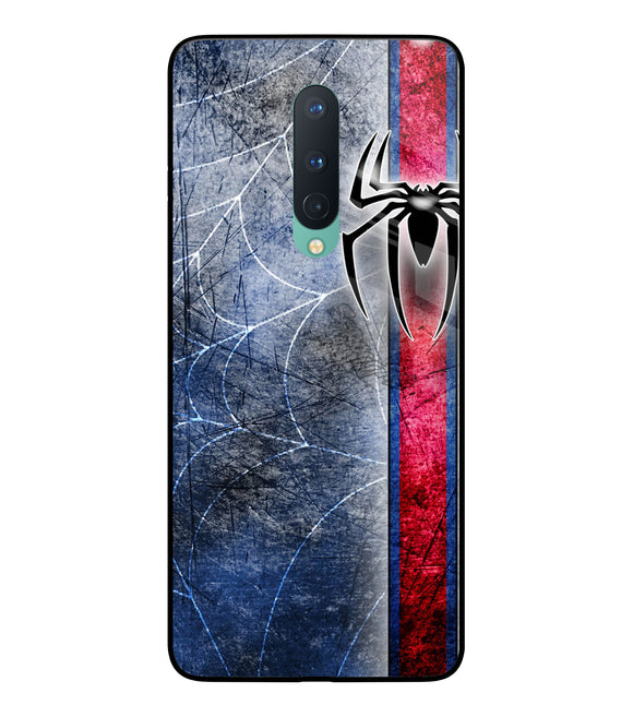 Spider Blue Wall Oneplus 8 Glass Cover