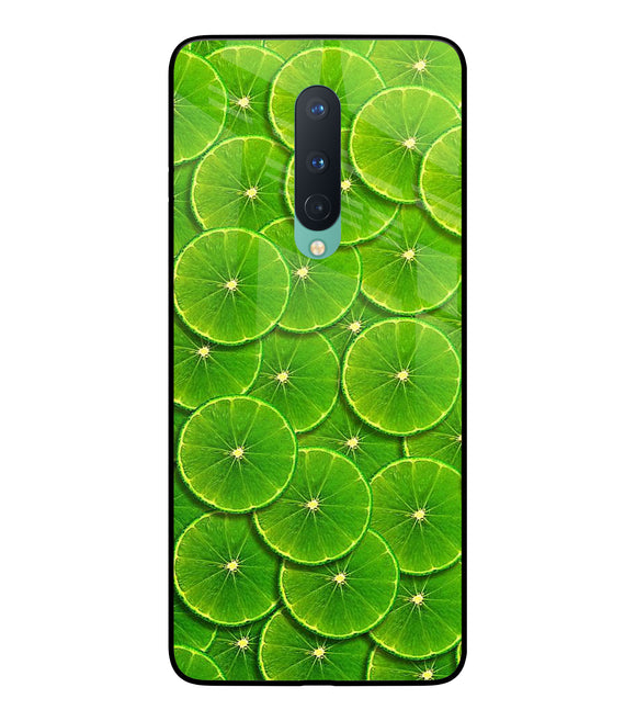Lime Slice Oneplus 8 Glass Cover